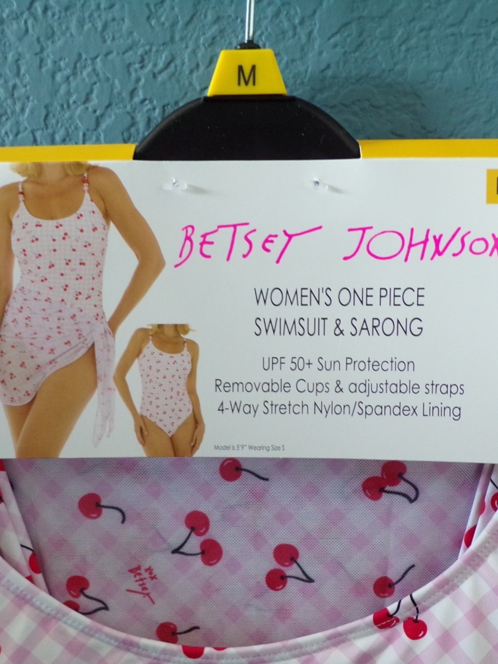 Betsey Johnson Women's Core One-Piece Swimsuit - Picture 8 of 9